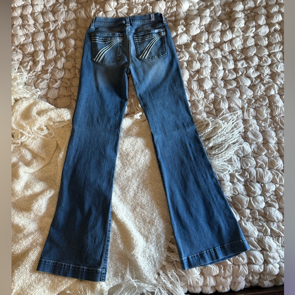 7 For All Mankind Dojo with white 7 pocket
